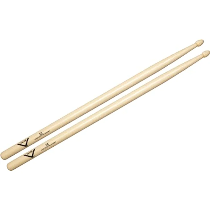 Vater 5B Stick Pack, Drumsticks aus American Hickory, 4 Paar, 16" Länge, 0,605" Durchmesser, Holz Kopf – Bild 2