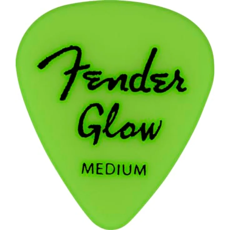 Fender Glow In The Dark 351 Picks, 12er-Pack, leuchtende Plektren für optimale Handhabung – Bild 3