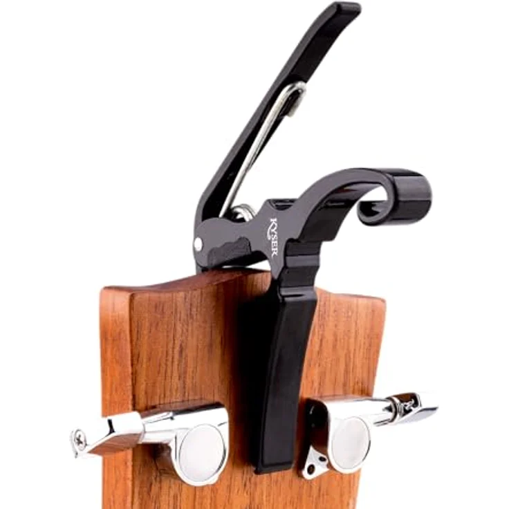 Kyser Quick Change Drop D Capo, D-Tuning Kapodaster für 5 Saiten, tiefe E-Saite bleibt frei – Bild 4