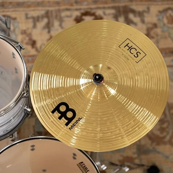 Meinl 18" HCS Crash / Ride, Schlagzeugbecken für Einsteiger, weiche Ansprache, mittlere Ausklingzeit – Bild 9