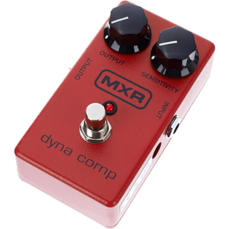 MXR Dyna Comp 1976, Analog Kompressor Effektpedal für Gitarre mit Output und Empfindlichkeitsregler, 9V Stromversorgung