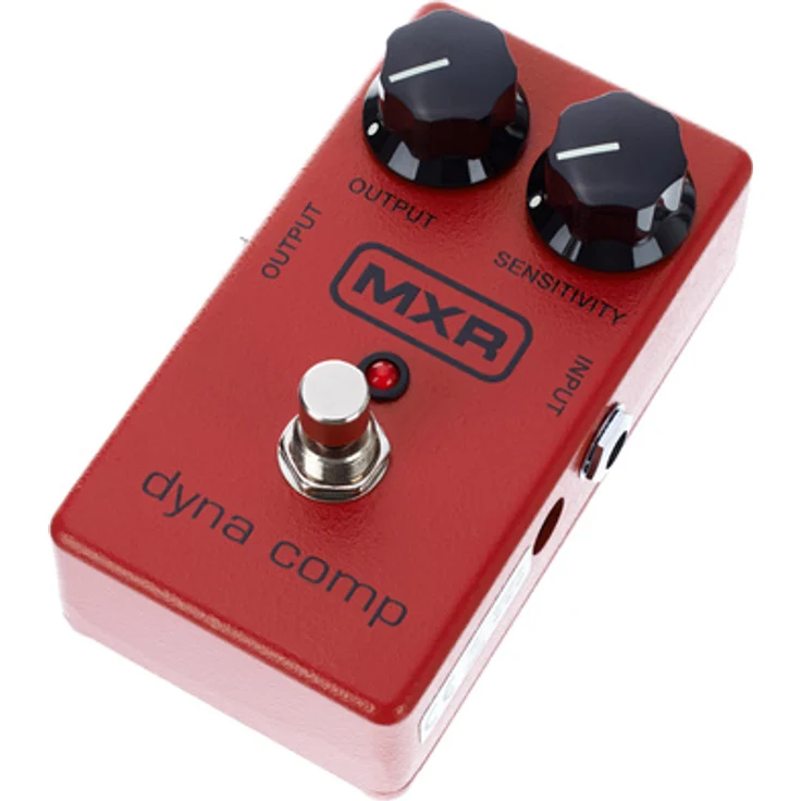 MXR Dyna Comp 1976, Analog Kompressor Effektpedal für Gitarre mit Output und Empfindlichkeitsregler, 9V Stromversorgung