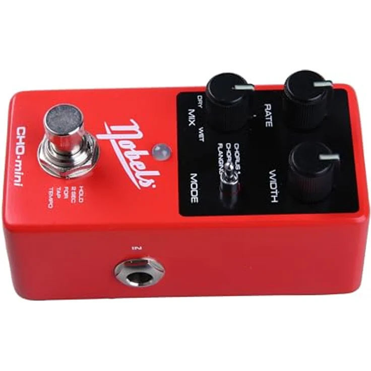 Nobels CHO-mini Chorus, E-Gitarren Effektpedal mit 3 Modi, kompaktes Design, Mono/Stereo-Ausgänge – Bild 6