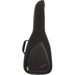 Fender FE620 E-Guitar Gig Bag, universelle Gitarrentasche aus 600 Denier Polyester mit 20mm Polsterung, ergonomischem Rucksackgurt und Gurtknopfschutz, Schwarz mit rotem Fender Logo