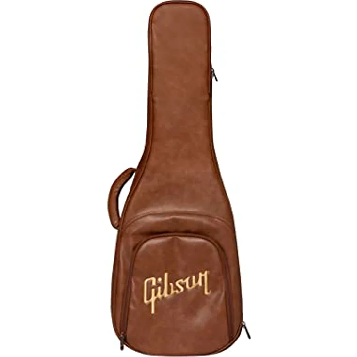 Gibson Premium Soft Case Brown, E-Gitarre Softcase für Les Paul und SG Modelle mit gepolstertem Center Pocket und Tragegriff, braun – Bild 1