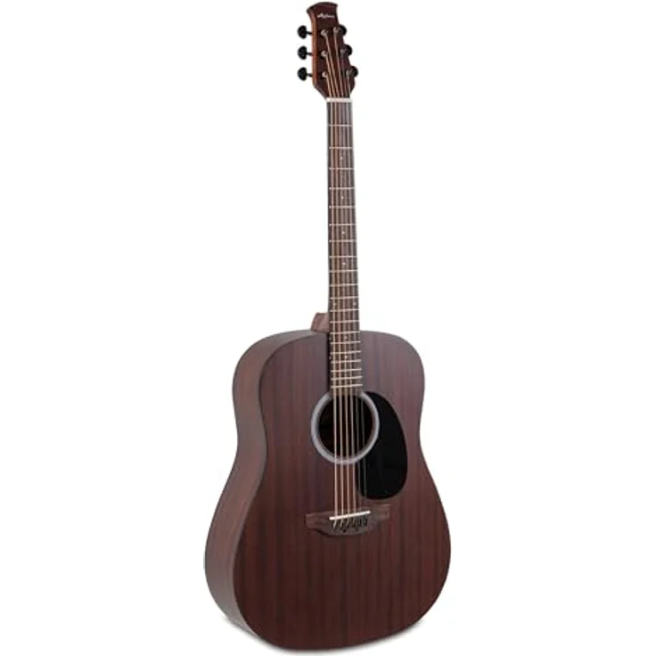 Applause AAD96-M Mahogany, Westerngitarre Dreadnought mit Mahagoni-Decke, Pinless Bridge Design, 20 Neusilber Bünde, Natur matt – Bild 1