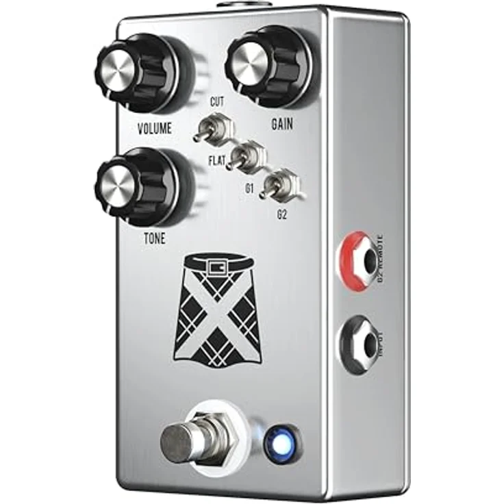 JHS Pedals Kilt 10 LTD Distortion/Boost, Overdrive-Pedal mit 4 Modi, verbesserter Gain-Bereich, Aluminiumgehäuse, limitiert auf 5000 Stück – Bild 2