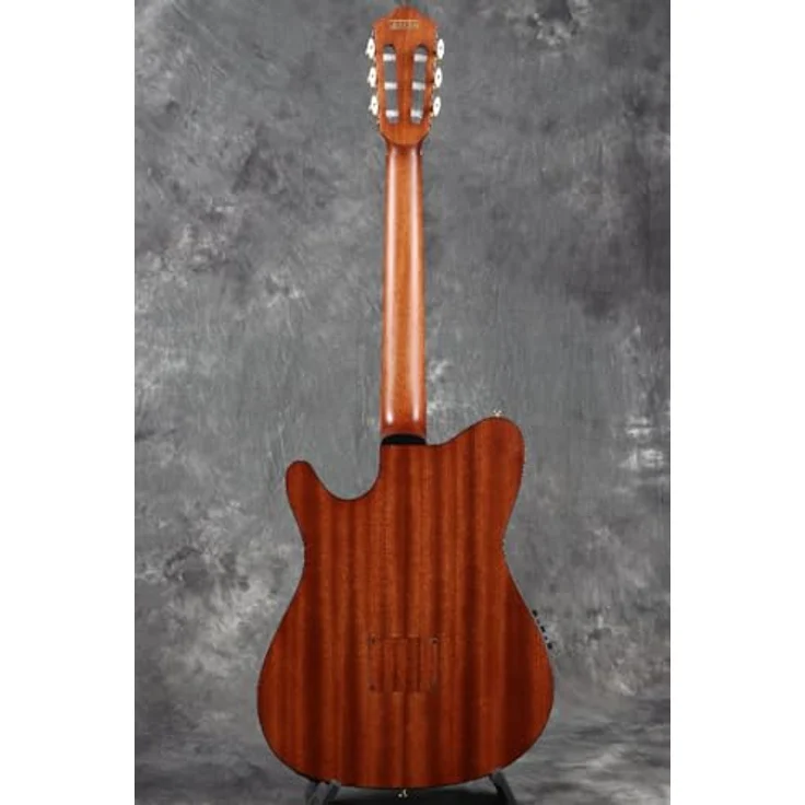 Ibanez FRH20SMN-TCL Konzertgitarre, 6-saitig, Sapele/Boden, Spalted Maple/Decke, Tobacco Burst Low Gloss, mit Ibanez AEQ210T Preamp und eingebautem Tuner – Bild 5