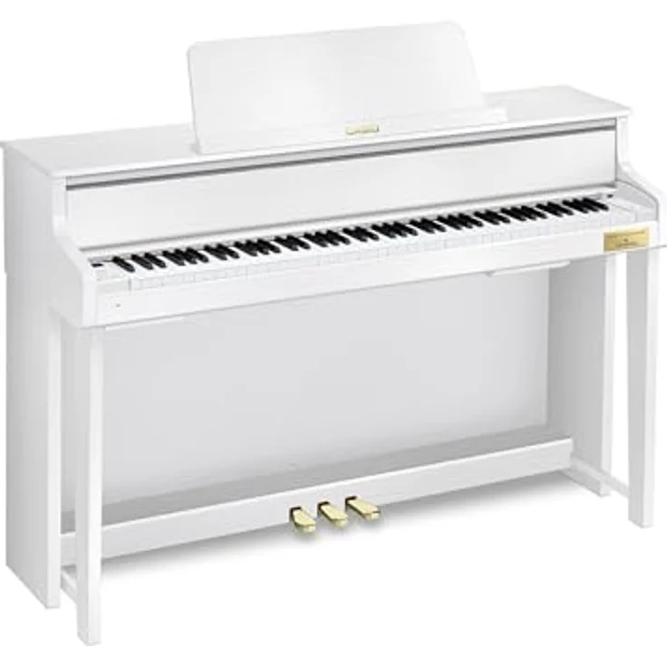 Casio GP-310 WE Celviano, Grand Hybrid Digitalpiano mit 88 Tasten, drei Flügelklängen, AiR Grand Sound Source, weiß matt – Bild 4