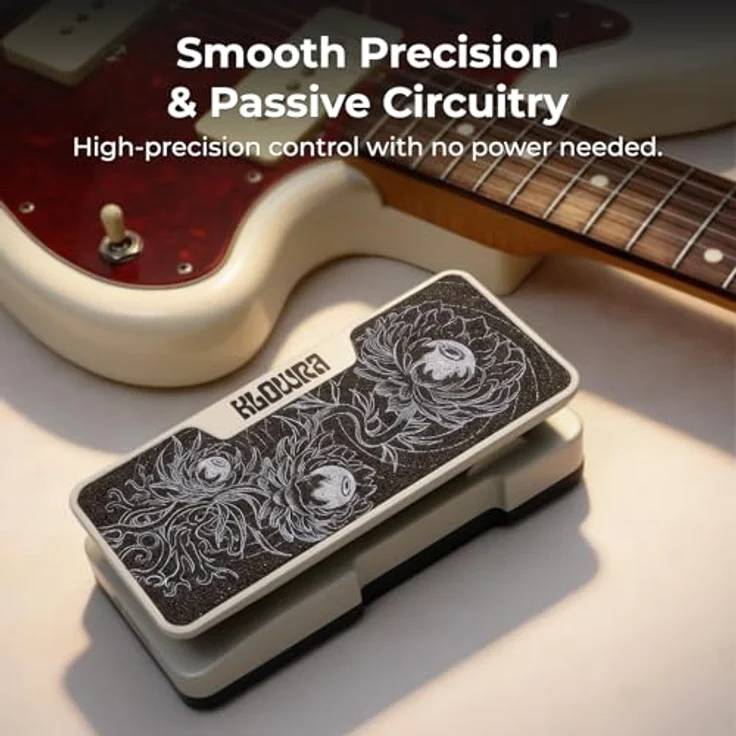 Klowra Mantra Dual Expression Pedal, Gitarren-Effektgerät mit zwei unabhängigen Expressions-Ausgängen und integriertem Fußschalter – Bild 2