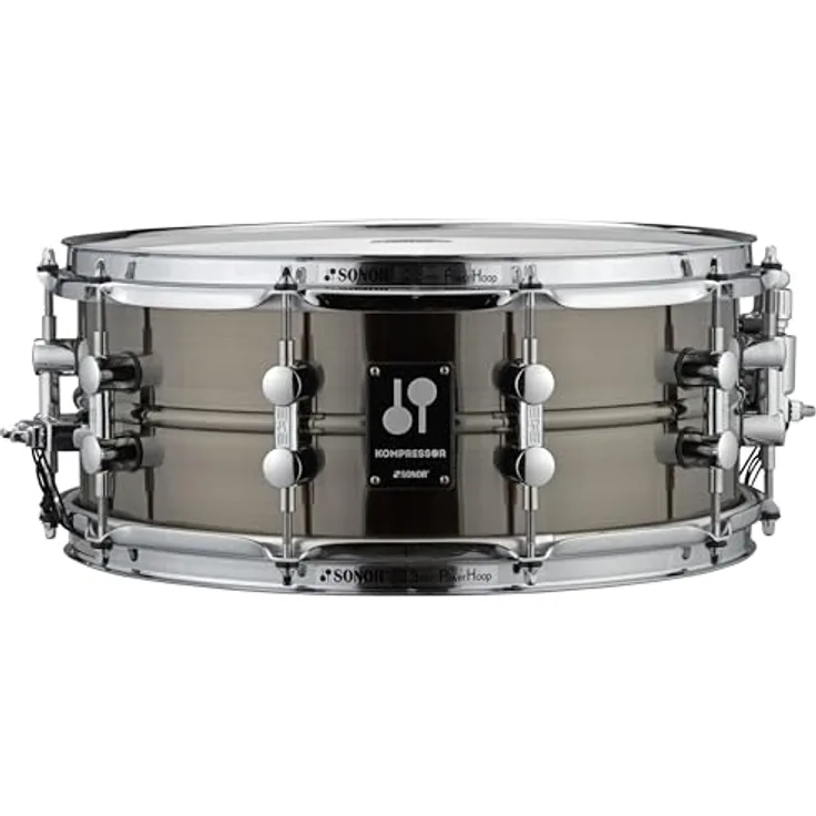 Sonor SDB Kompressor Snare Drum 14 x 5,75 Zoll aus Messing – Akustische Snare Drum