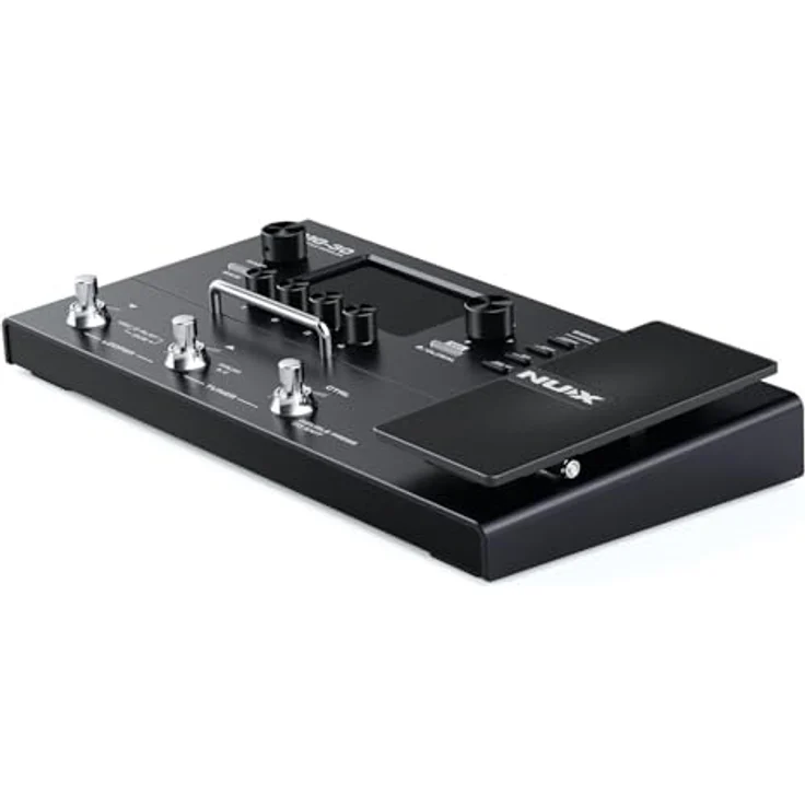 NuX MG-30 Multi-Effects Modeler Pedal, 30 HD-Amp-Modelle, Looper & Drum Machine, USB-Audio-Schnittstelle, Schwarz – Bild 2