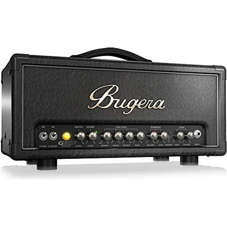 Bugera G20 Infinium Head, Vollröhren E-Gitarren Topteil mit 20 Watt, 2 Kanälen, INFINIUM Technologie und Fußschalter – Bild 2
