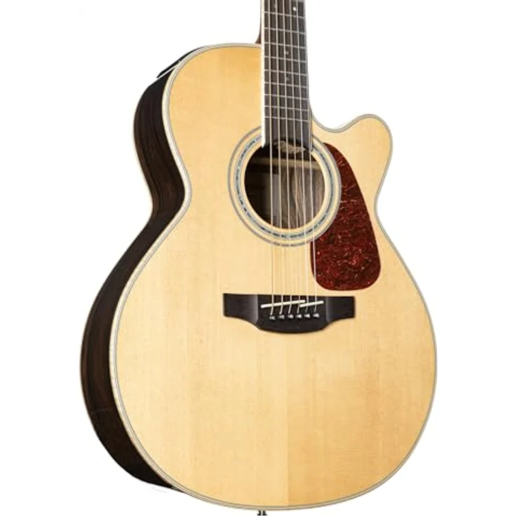 Takamine GN90CEZC-NAT-2, Westerngitarre mit massiver Fichtendecke, Zirocote Boden, Cutaway, Natural Glanz, inkl. Gigbag – Bild 6