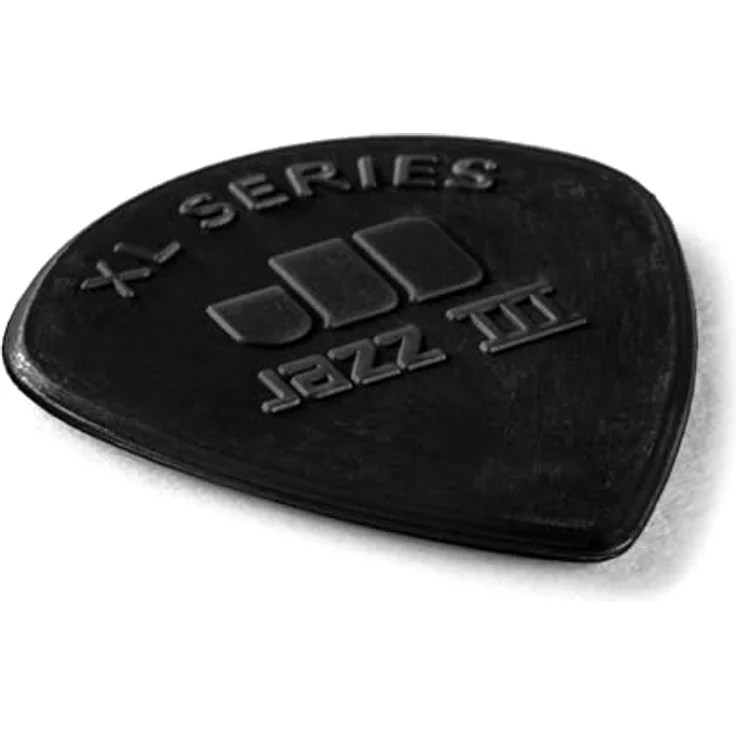 Dunlop Plectrums Jazz III XL, 1,38mm Player's Stiffo Picks, schwarz, 24er Pack – Bild 2