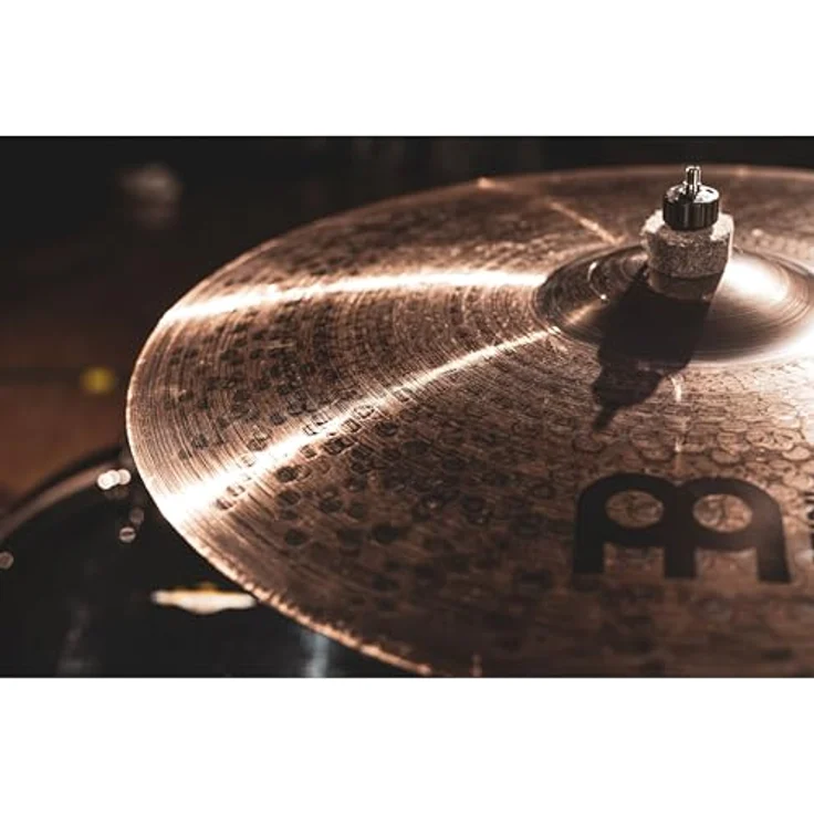 Meinl 20" Pure Alloy Custom Ride, Medium Thin Schlagzeugbecken mit warmem, verwaschenem Ton und Smoke Bronze Finish, made in Germany – Bild 6