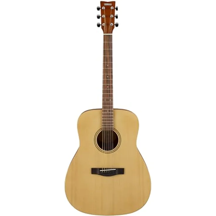 YAMAHA F400 Akustikgitarre – Dreadnought-Korpus, 25"-Mensur, Geringer Saitenabstand, Matt-Finish, Natural Satin – Bild 1