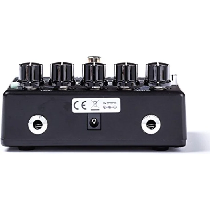 MXR EVH 5150 Overdrive, Eddie Van Halen Signature Overdrive-Pedal mit Reglern für Gain, Bass, Mid, Treble und aktivierbarem Gate, solides Metallgehäuse, 9V Betrieb – Bild 4