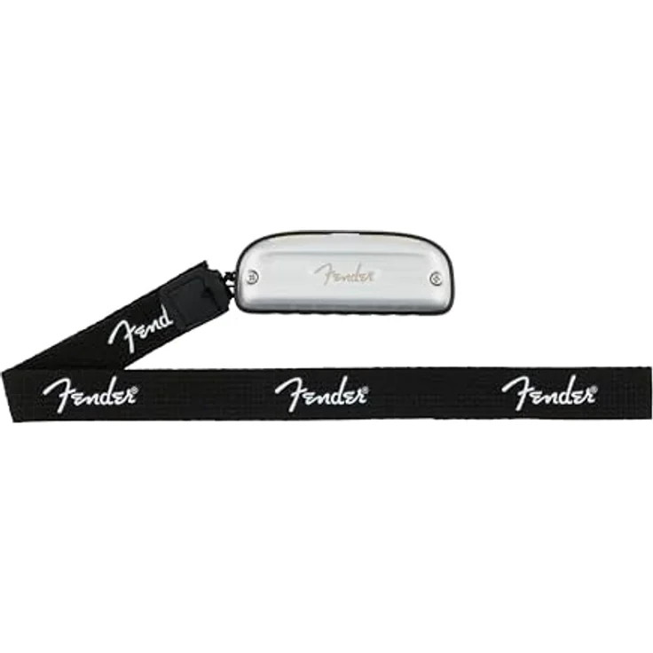 Fender Blues Junior Diatonic 8H G, Diatonische Mundharmonika in G-Dur mit Phosphor Bronze Stimmplatten und ABS Kunststoffkanzellen, kompakt und ideal für Anfänger – Bild 1