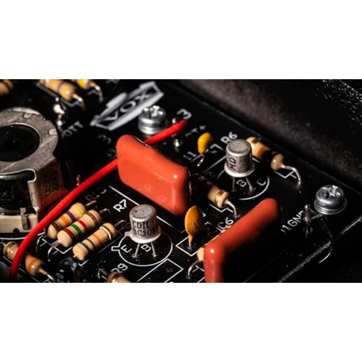 Vox V846 Vintage Wah-Wah, Wah-Wah-Pedal mit erweitertem Frequenzgang und hohem Klangprofil, schwarz – Bild 8