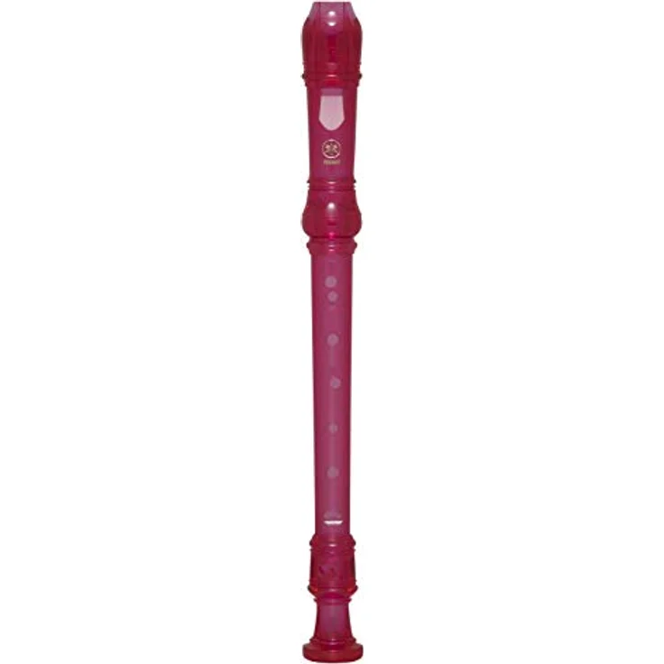 Yamaha YRS-20 BP Soprano Recorder, barocke Griffweise, transparent pink, ABS-Kunststoff, a1 = 442 Hz, inkl. Tasche – Bild 1