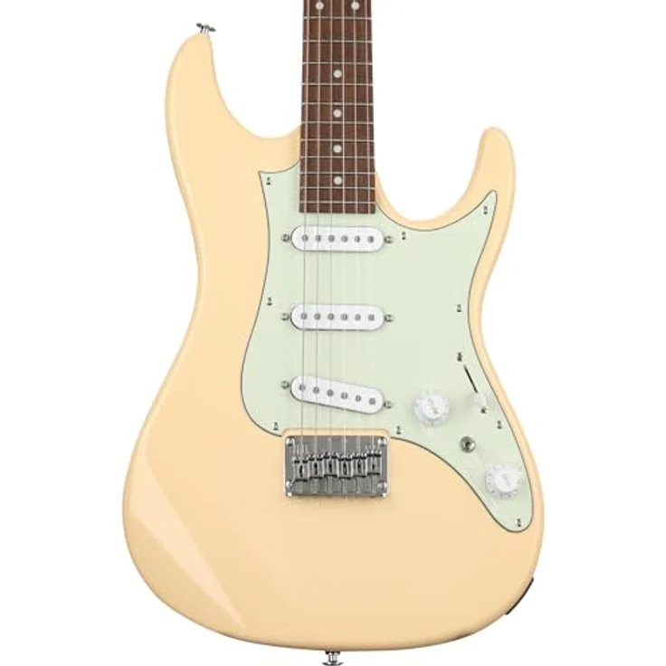 Ibanez AZ Essentials AZES31-IV, E-Gitarre in Ivory mit ausgewogener Verarbeitung und hochwertigen Materialien – Bild 1