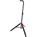 Fender Deluxe Hanging Guitar Stand, höhenverstellbarer Gitarrenständer für E-Gitarre und E-Bass, Metall-Konstruktion, platzsparend zusammenklappbar