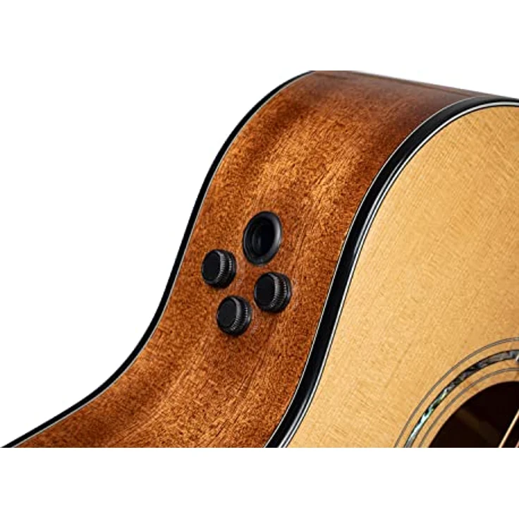 Cort Gold A6, Westerngitarre im Grand Auditorium Cutaway, massive Sitka-Fichten Decke, Mahagoni Boden & Zargen, Fishman Flex Blend, UV-Finish in Natur Hochglanz, inkl. Softcase – Bild 6