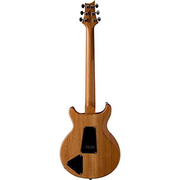 PRS PRS SE Santana SY, Signature E-Gitarre mit Mahagoni Korpus, geflammter Ahorn Decke, Wide Fat Hals, 2x PRS Santana "S" Humbucker, Finish: Santana Yellow, inkl. Gig Bag – Bild 2