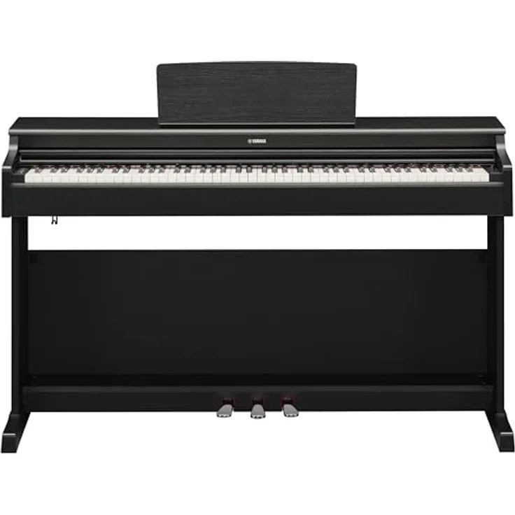 Yamaha YDP-165 B Arius, Digital Piano mit 88 gewichteten Tasten, 10 Sounds, 192-stimmig polyphon, schwarz