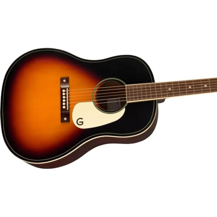 Gretsch JD Dread WPG RXB, Dreadnought-Westerngitarre mit laminiertem Linde-Top und Walnuss-Griffbrett, Rex Burst – Bild 5