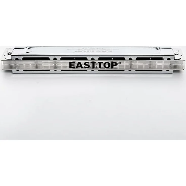 EAST TOP Tremolo Harmonika T2406S 2.0, 24 Löcher in C mit präziser Phosphorbronze-Schilfplatte und dünnem Abdeckungsdesign – Bild 2