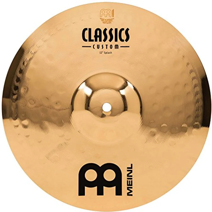 Meinl 12" Classics Custom Splash, Schlagzeugbecken mit brillantem Finish und klarem, gläsernen Sound – Bild 1