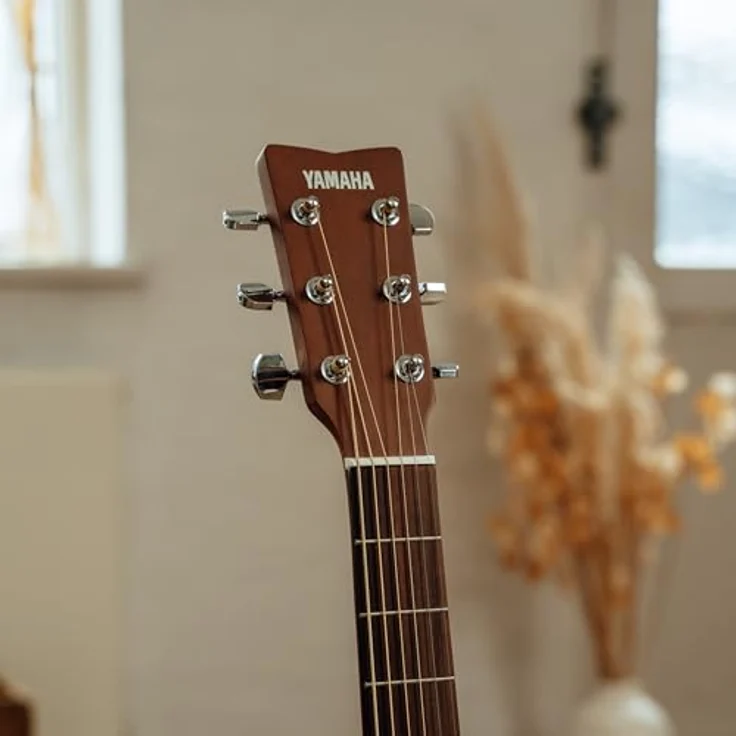 Yamaha FX400 Natural Satin, Westerngitarre Dreadnought mit Fichtendecke, Palisandergriffbrett und SYSTEM75 Elektronik – Bild 7