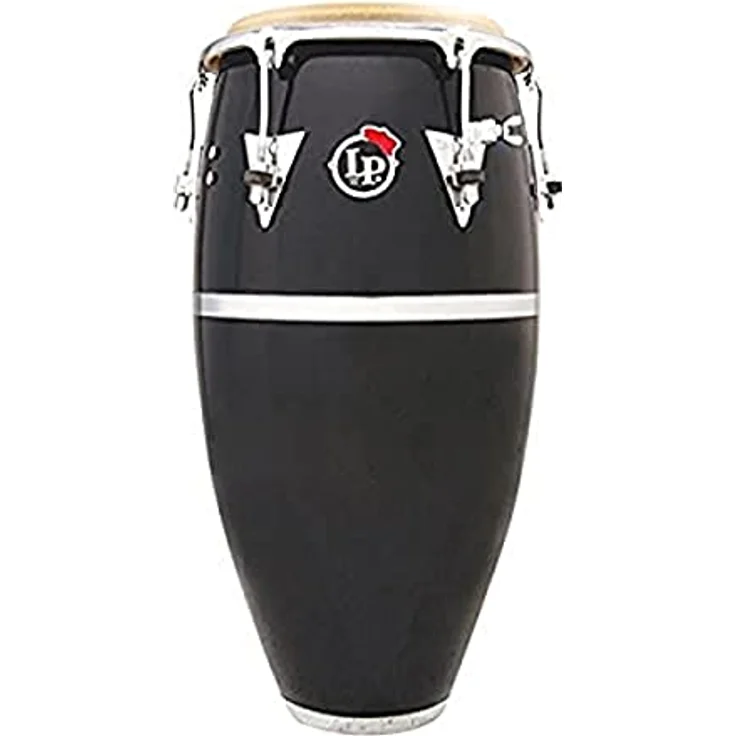 LP 522X-1BK Quinto Black, 11" Fiberglas Trommel mit Comfort Curved II Rims und Chrome Hardware – Bild 2
