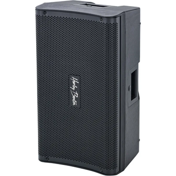 Harley Benton FRFR-112A Guitar DSP Monitor, 1200 Watt Fullrange Lautsprecherbox mit DSP und 3-Band-Equalizer, Wedge-Gehäuse