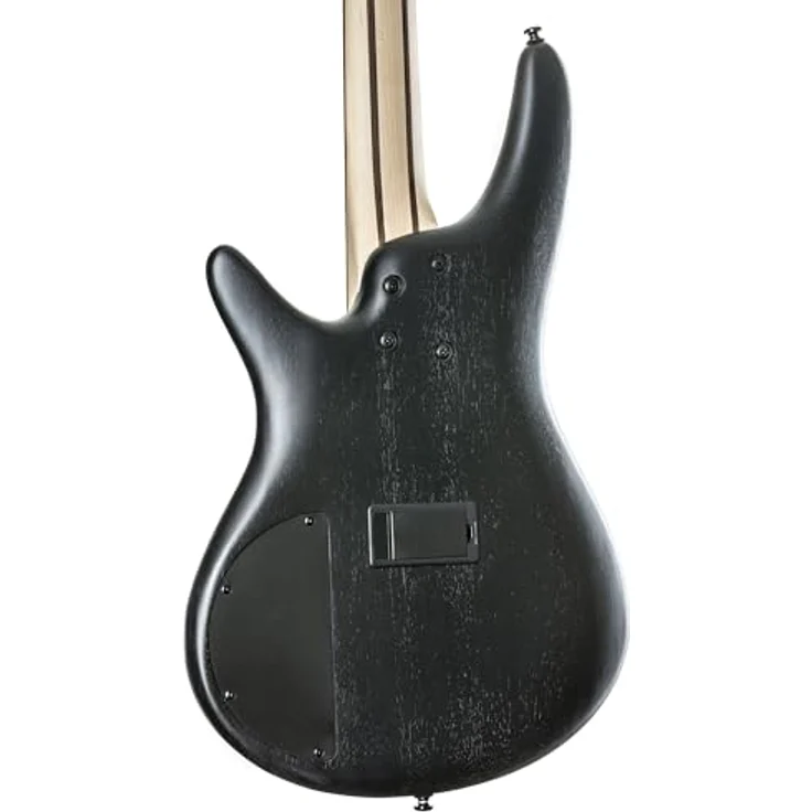 Ibanez SR300EB-WK, 4-saiter E-Bass aus der Soundgear-Serie mit Nyatoh Korpus, 24 Medium Bünden und PowerSpan Dual Coil Tonabnehmer, Wettered Black – Bild 8