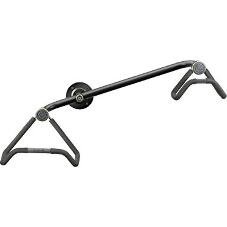 Gravity GS WMB 01 EB, Gitarrenwandhalter für elektrische Gitarren, selbstjustierende Hals- und Korpusstützen, einstellbarer Neigungswinkel, schwarz – Bild 3