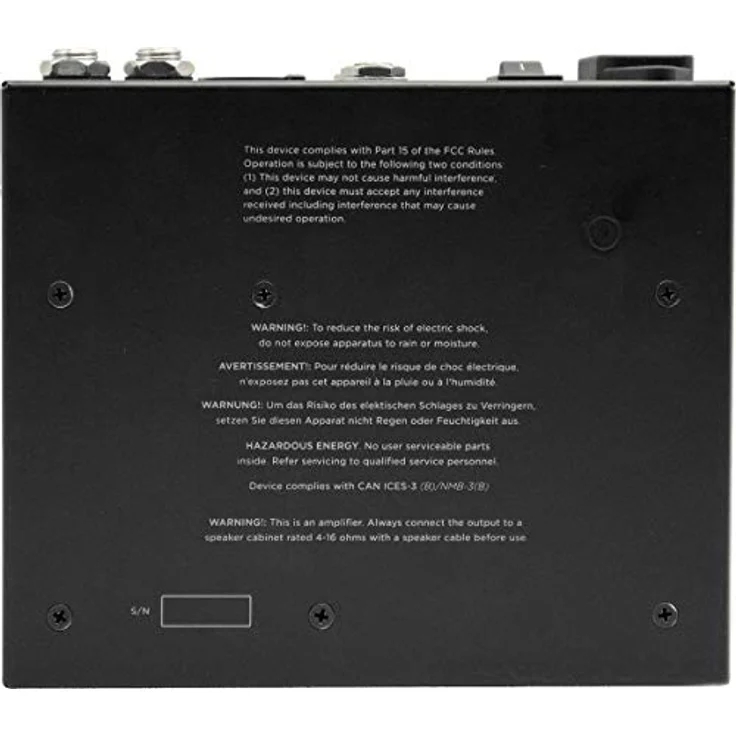 Seymour Duncan Ampli 200 Watt, E-Gitarren-Leistungsverstärker mit schaltbarem Entzerrer und Lautsprecher-Simulation – Bild 4