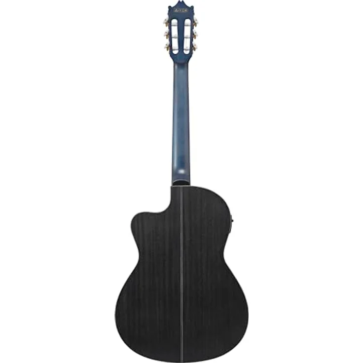 Ibanez GA5FMTCE-OB, Konzertgitarre mit Sapele Korpus und geflammter Ahorn-Decke, Open Pore Blueberry, Cutaway, AEQ-2T Preamp mit Stimmgerät – Bild 4