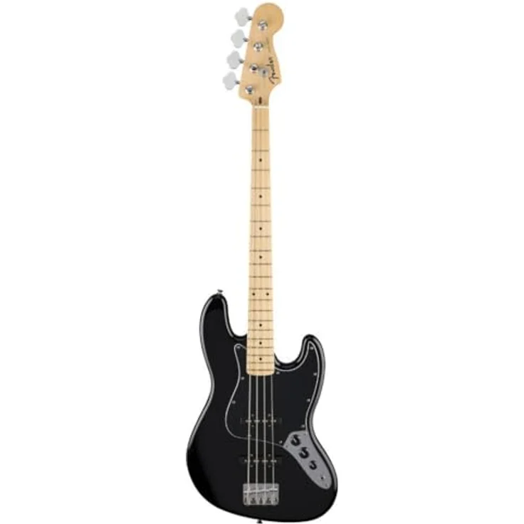 Fender Standard Jazz Bass, E-Bassgitarre in Schwarz – Bild 1