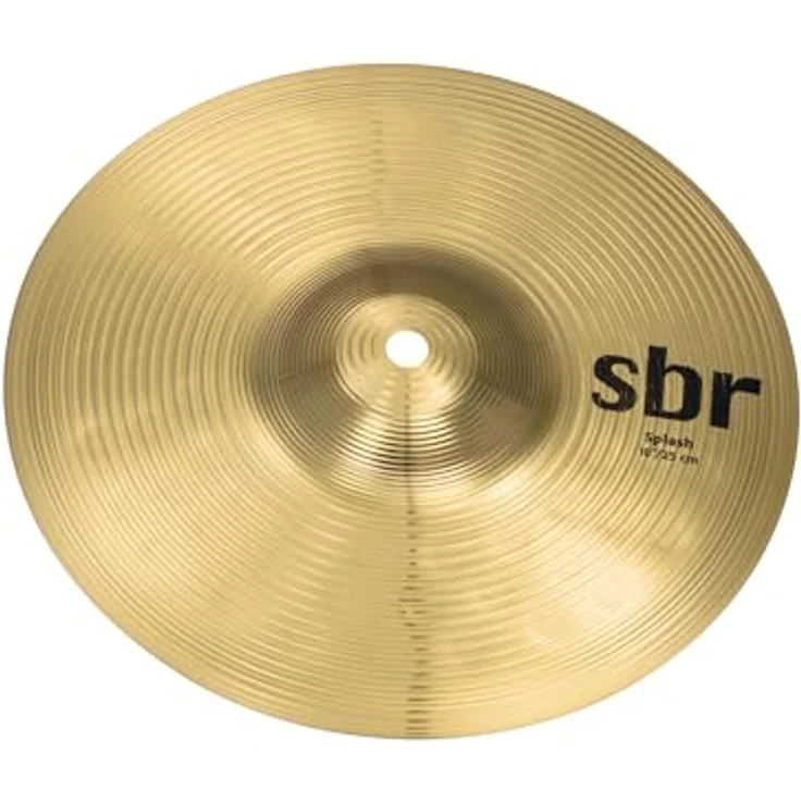 Sabian 10" SBR Splash, Messing Becken mit schnellem, spritzigem Attack – Bild 3