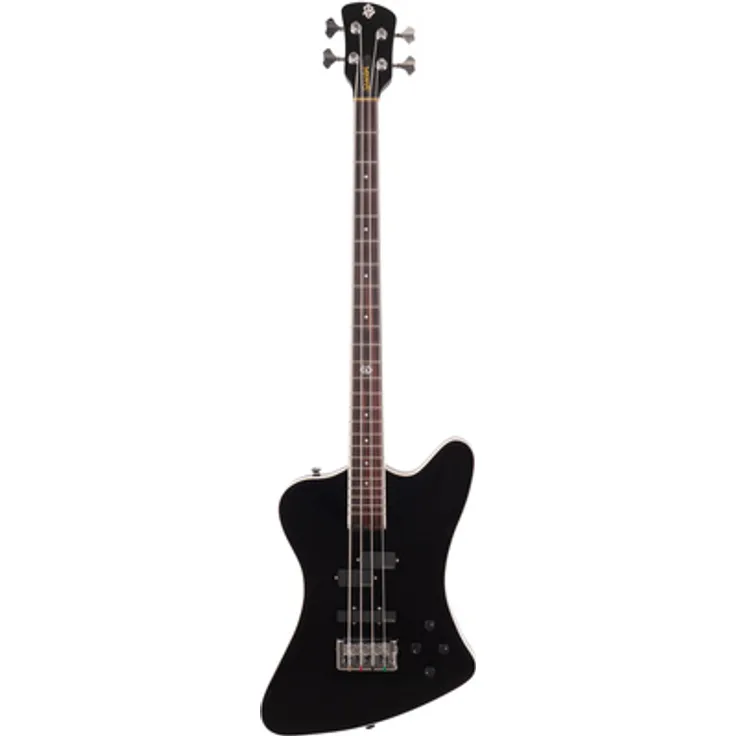 Spector Euro X 4 Black LTD, 4-Saiter E-Bass mit durchgehendem Ahornhals, EMG Tonabnehmer, schwarz