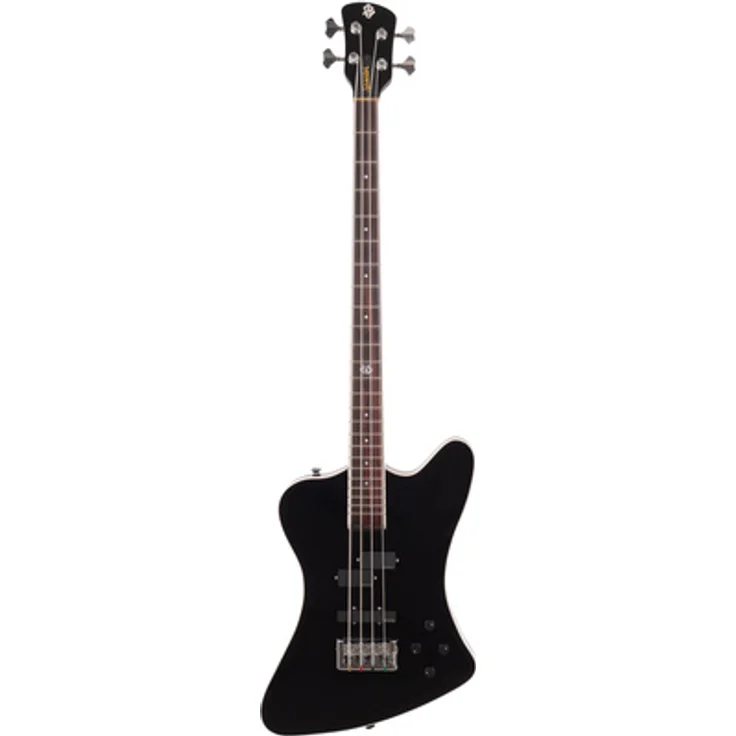 Spector Euro X 4 Black LTD, 4-Saiter E-Bass mit durchgehendem Ahornhals, EMG Tonabnehmer, schwarz