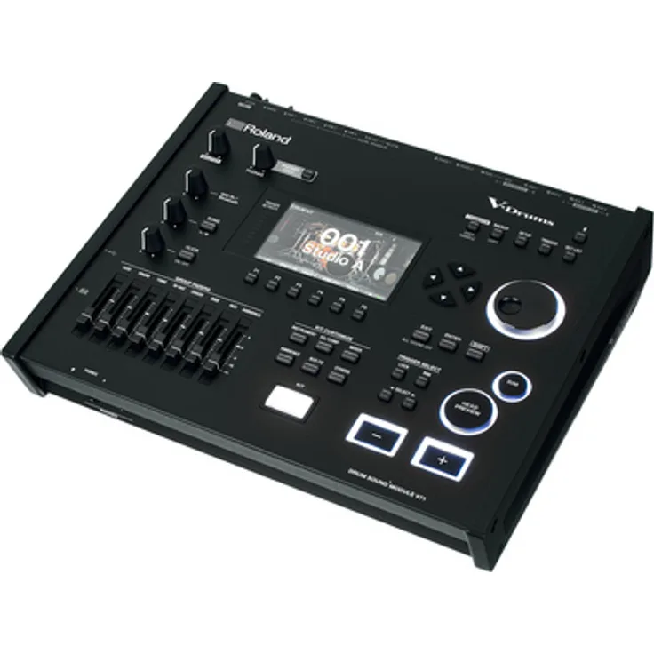 Roland V71 Drum Module, E-Drum mit 200 Kits, 1000 Sounds, Wi-Fi, Bluetooth und 4,3" LCD Display
