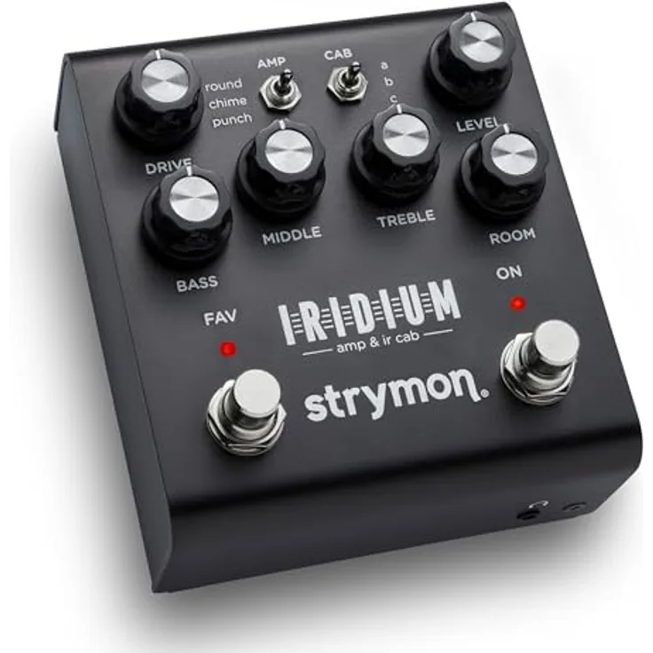 Strymon Iridium Amp & IR Cab, Effektpedal für E-Gitarre mit 24 Bit/96kHz Amp/Cab Simulationen und 9 IR Cabinet-Modellen, Made in USA