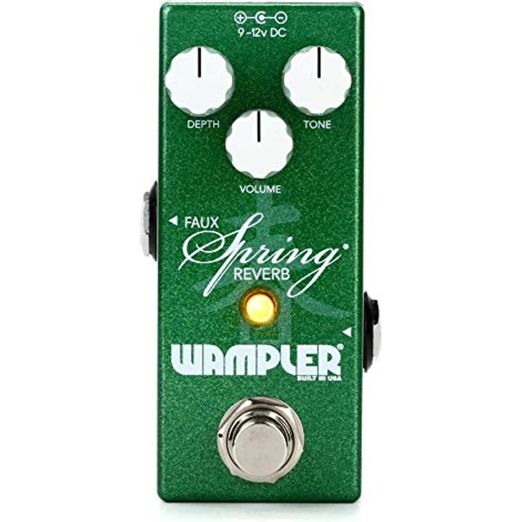 Wampler Mini Faux Spring Reverb, Effektpedal mit längeren Hallzeiten und True Bypass, kompakt und leichtgewichtig – Bild 1
