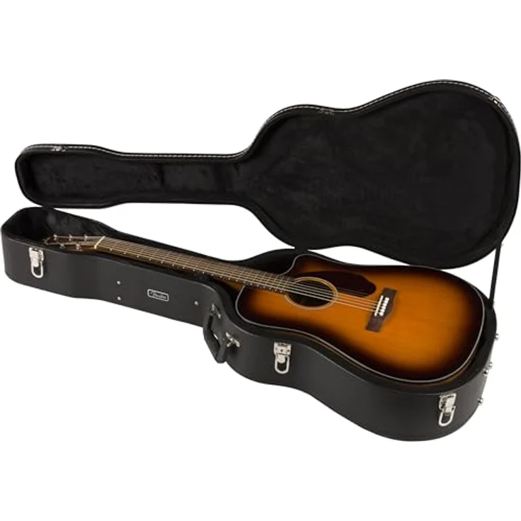 Fender CD-140SCE Dreadnought Elektroakustikgitarre, 3-Tone Sunburst, mit Hartschalenkoffer und kostenlosen Kursen auf Fender Play – Bild 2