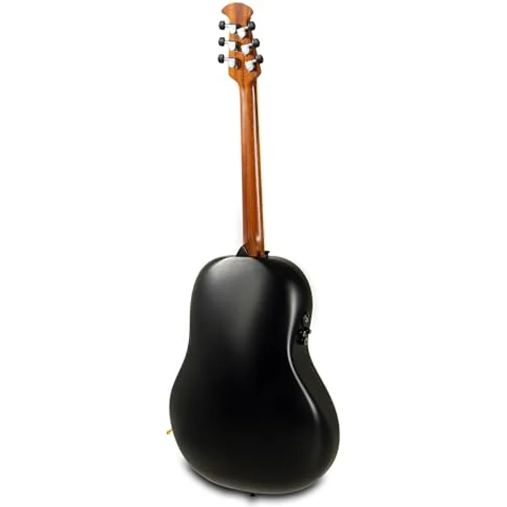 Ovation Ultra 1516SSM-G, Westerngitarre mit massiver Fichtendecke, Mid-Depth Korpus und OCP-2000 Pickup, Farbe Silver Shadow – Bild 4