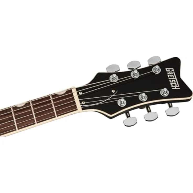 Gretsch Electromatic Jet Club DG, E-Gitarre in Druid Green mit Mahagoni Korpus, 2 PureVolt Twin Six Humbucker, 22 Bünde – Bild 6